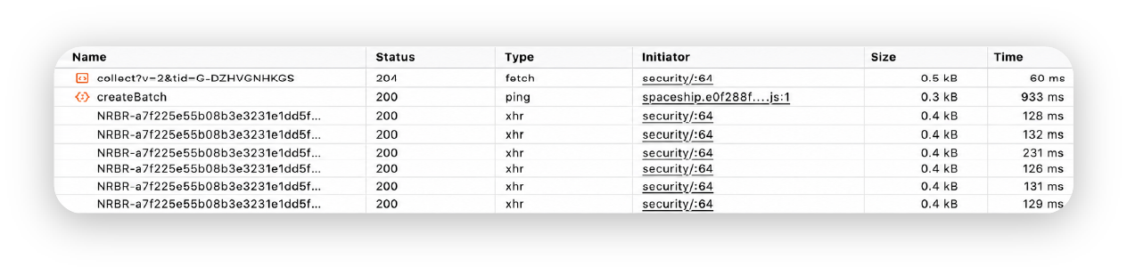 Check HTTP response status codes