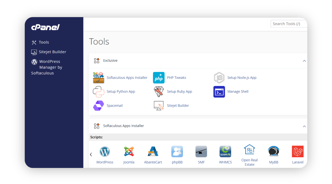 cPanel Tools