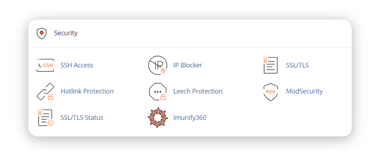 cPanel security