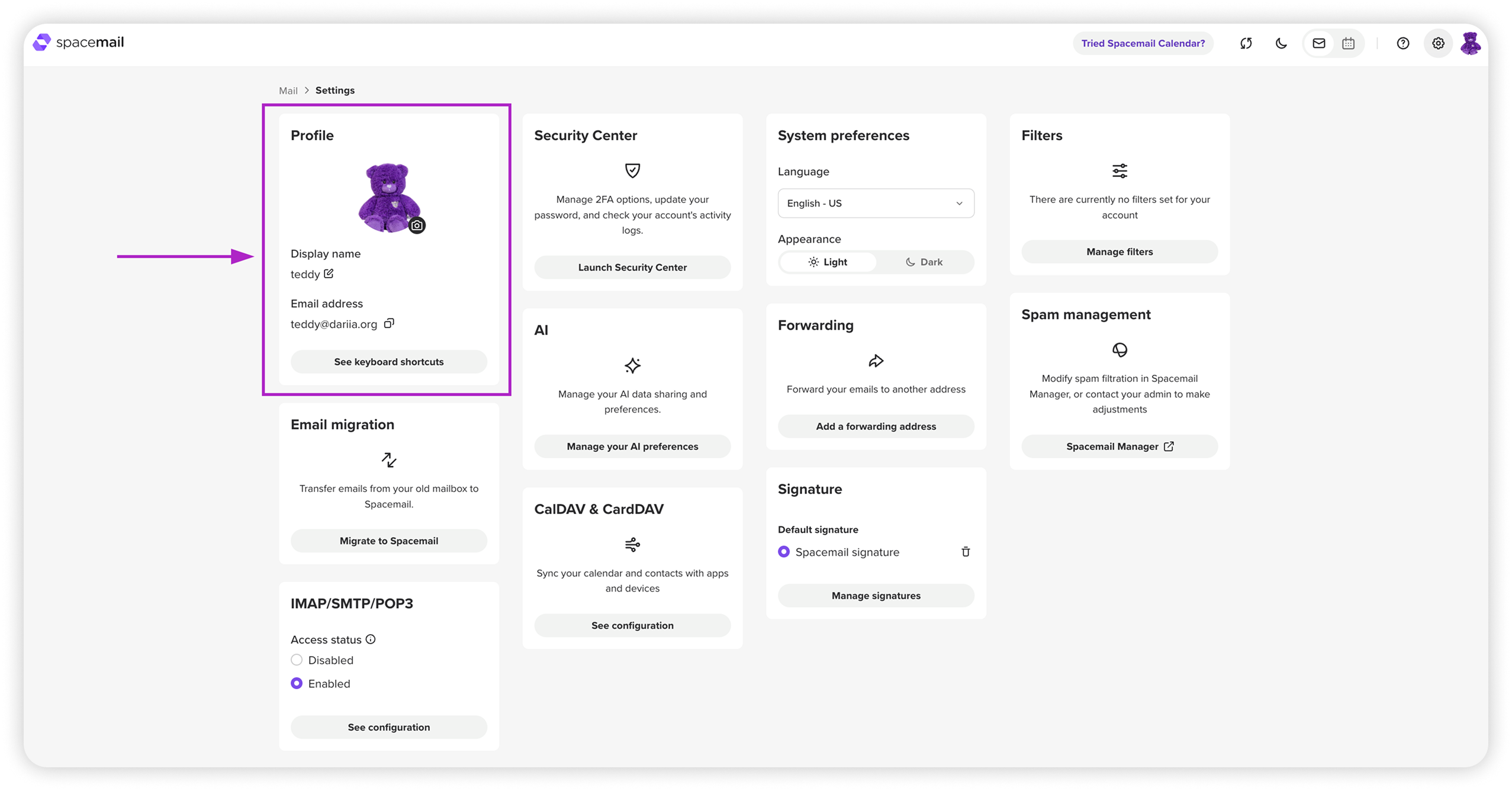Getting Started with Spacemail: Set Up and Configure Your Mailbox