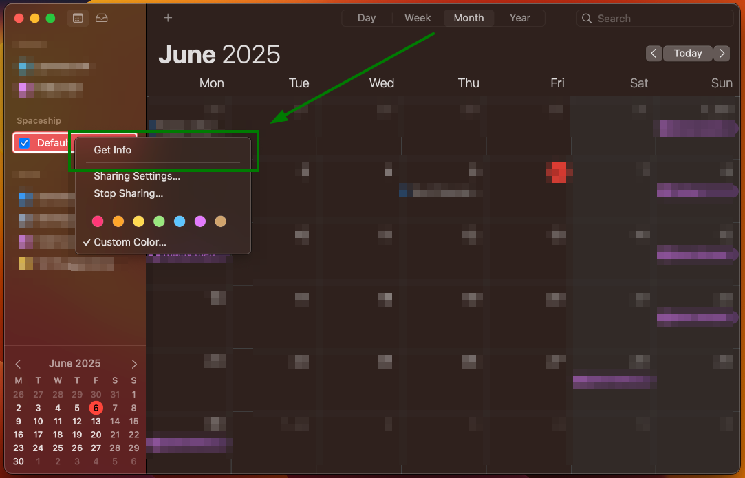 如何通过 CalDAV 将 Spacemail 日历添加到 Apple 日历