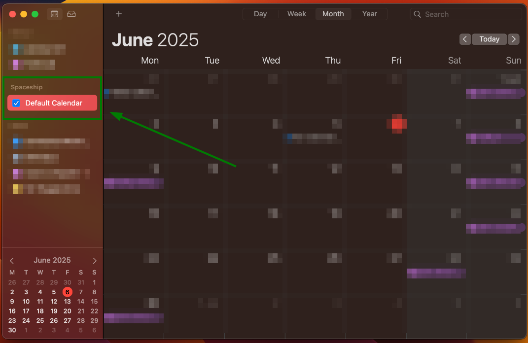 如何通过 CalDAV 将 Spacemail 日历添加到 Apple 日历