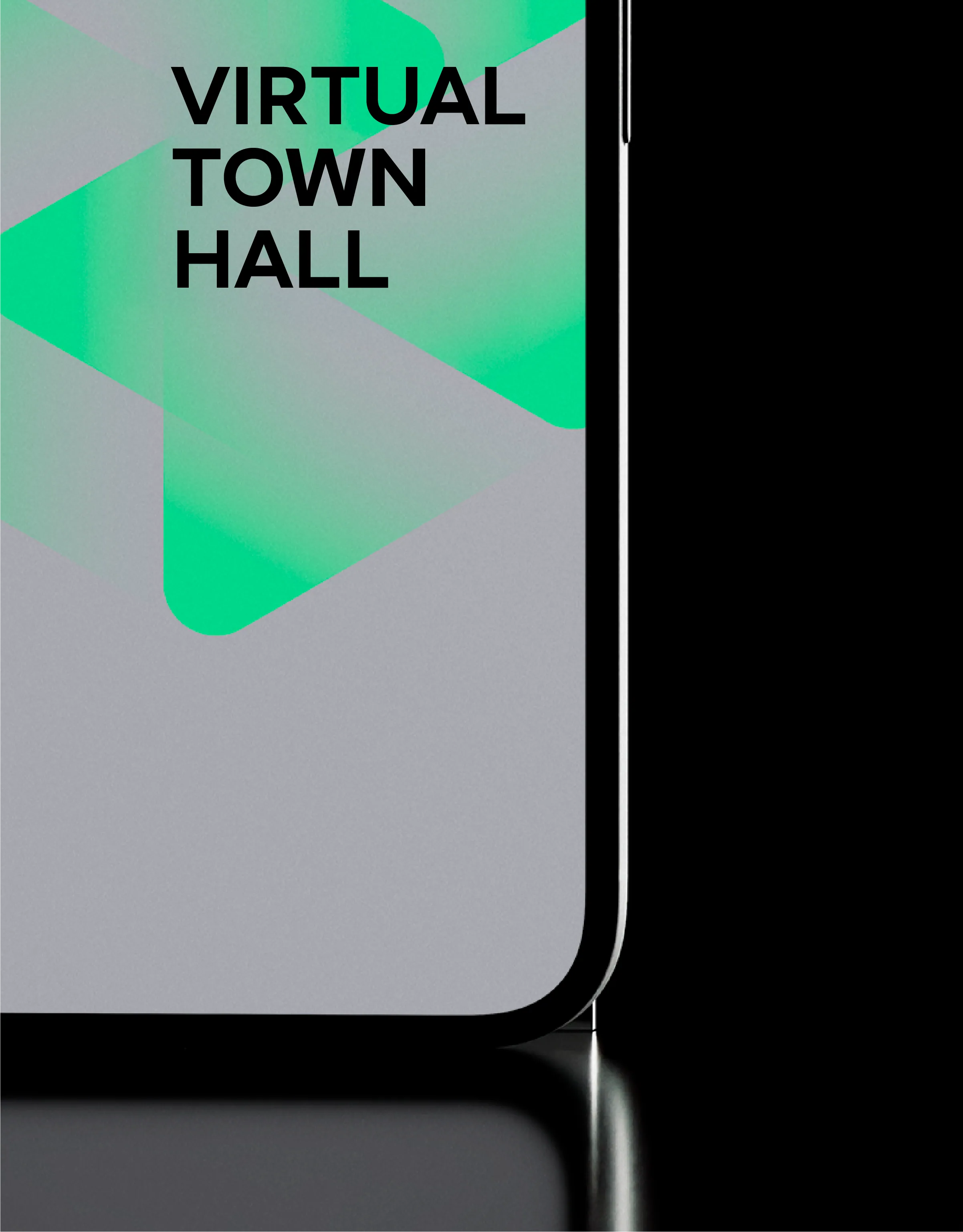 Mupi displaying Spaceship.com background with text 'Connect'